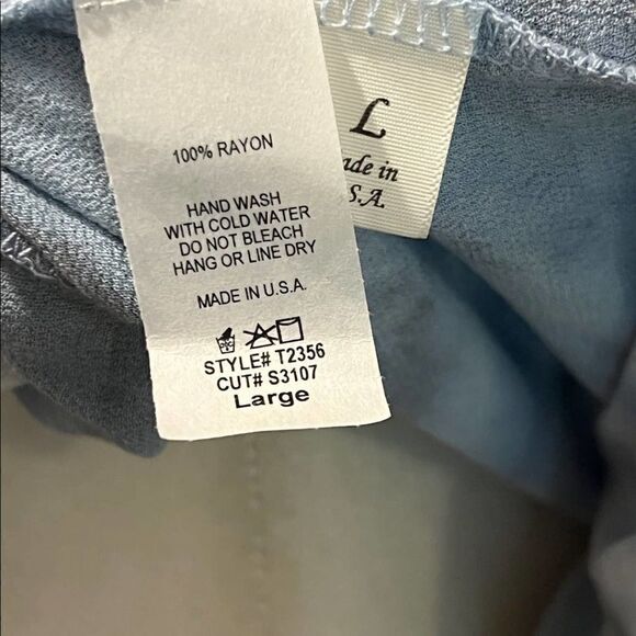 NWT Sage tie dye open middle top size Large - Picture 8 of 9